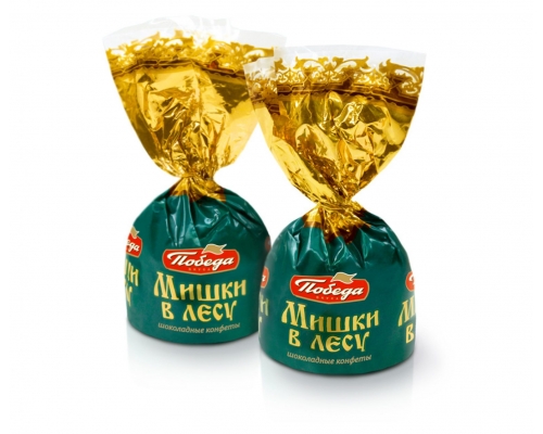 Конфеты шоколадные Мишки в лесу без сахара Победа Вкуса 190 гр - низкая цена, высокое качество